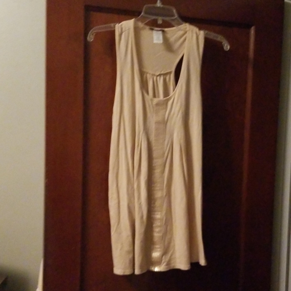 Tank top flowy with sparkles